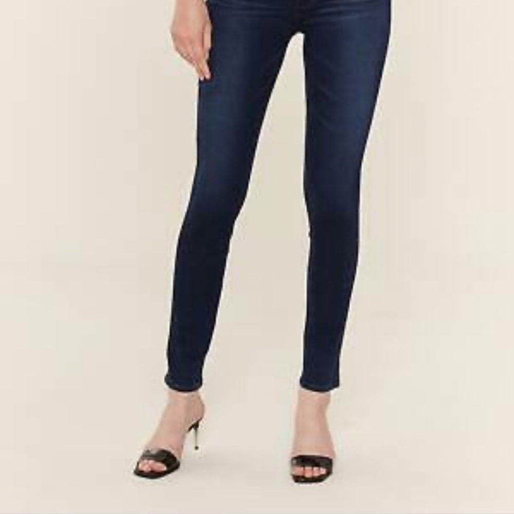 Paige Verdigo Ankle dark wash denim